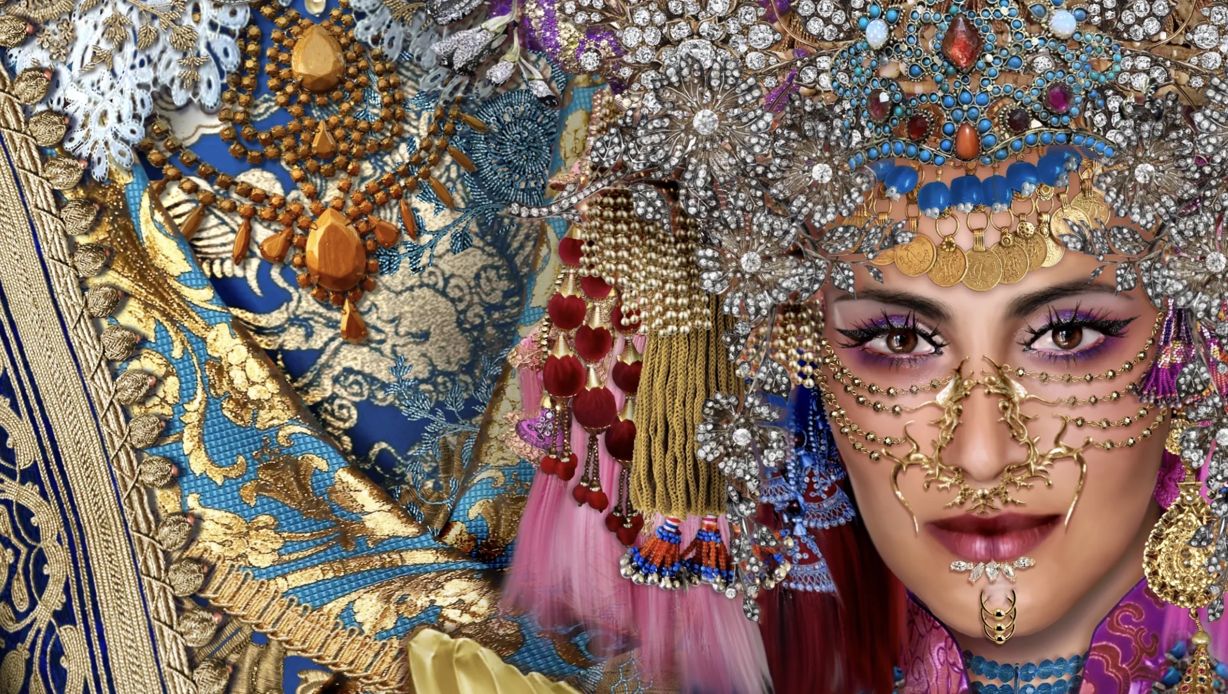 Al-Khayzuran (detail) — from the Iconic series by Bassam Anouti